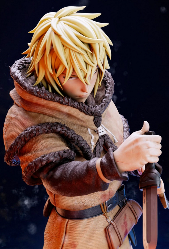 Legendary Thorfinn Karlsefni STL Files – Vinland Saga 3D Print Model